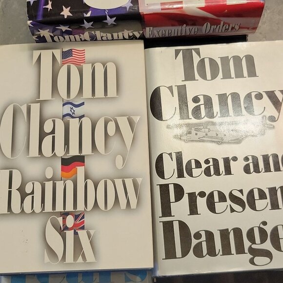 Tom Clancy Book Collection - Picture 3 of 6